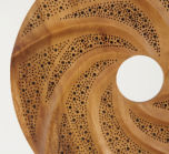 Turned wooden sculptures